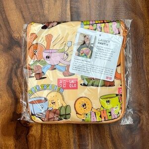 uniqlo x lauren martin warmer together tote bag